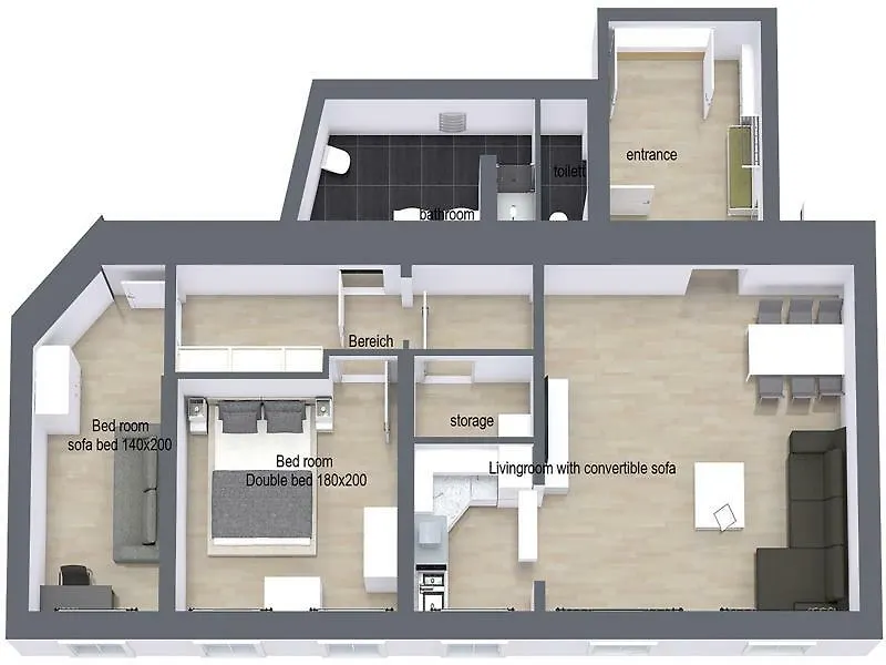 Urban Flats Vienna Darwingasse Apartment Austria