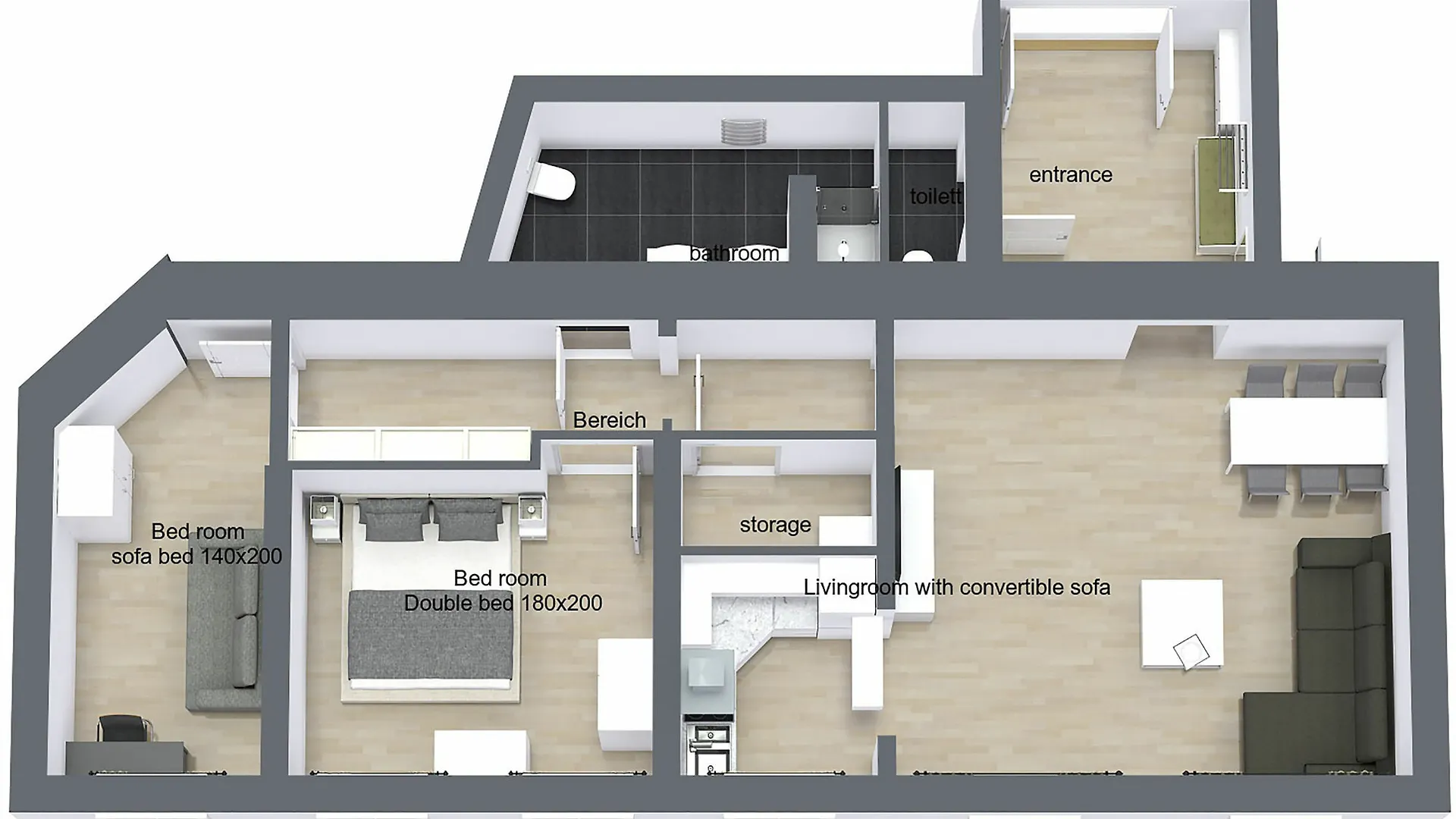 Urban Flats Vienna Darwingasse Lägenhet